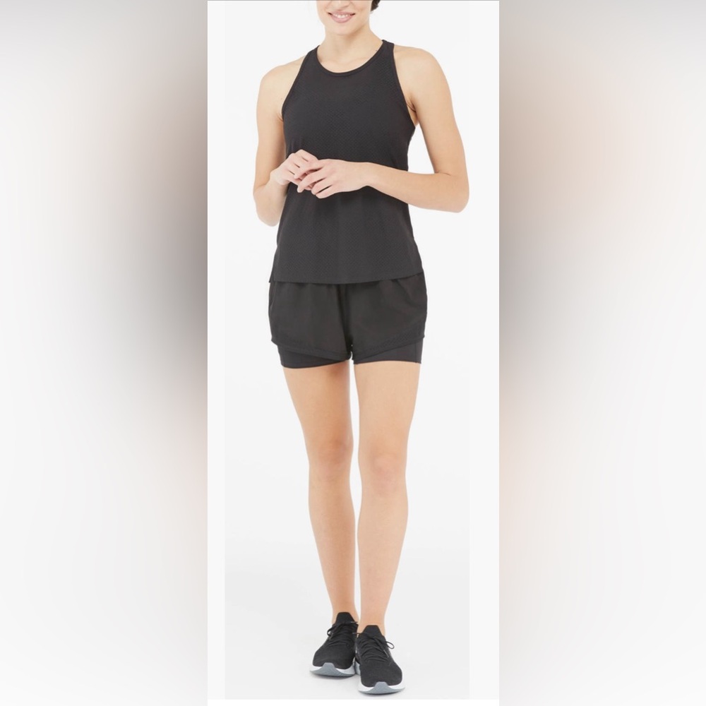 Nwot Spanx Get Moving Double Layer Shorts Sizes/P… - image 5